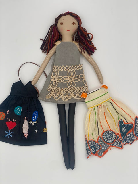 Dress Up Doll with Three Outfits