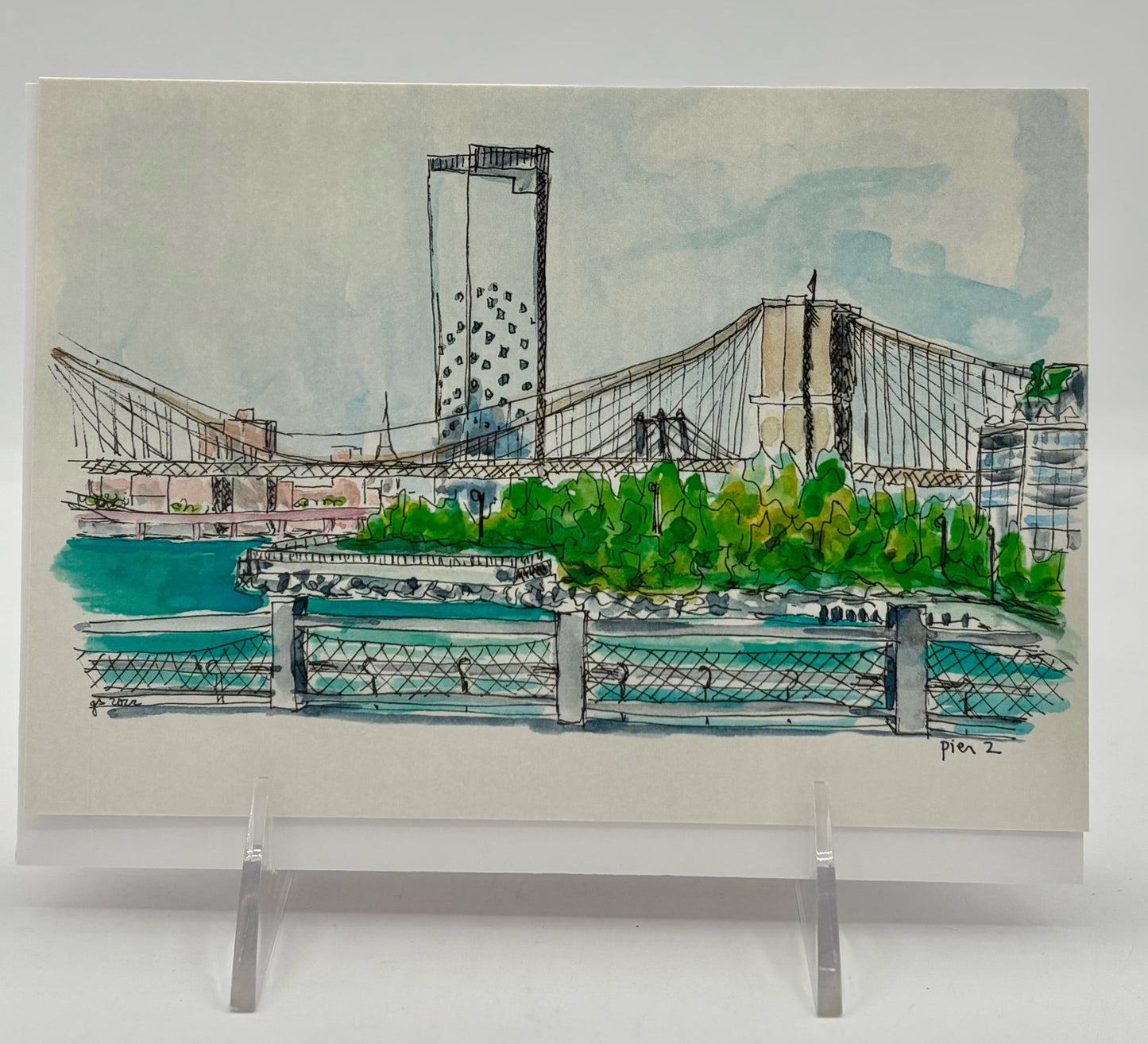 Brooklyn Bridge Card