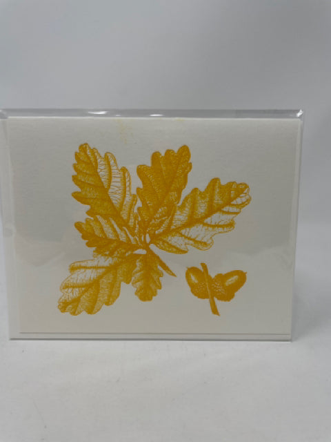 Oak Leaf Thanksgiving Card