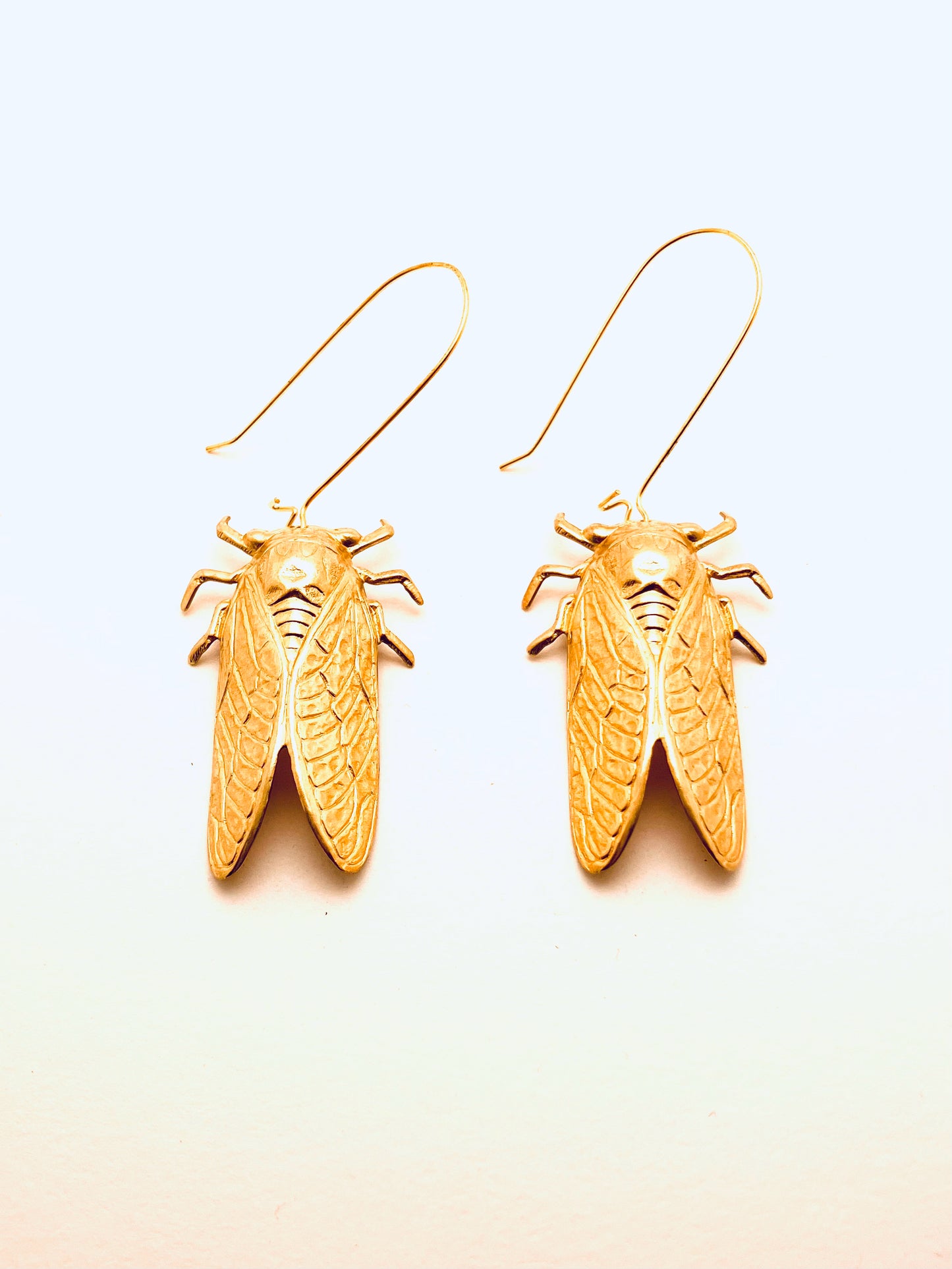 Cicadas Long Earrings