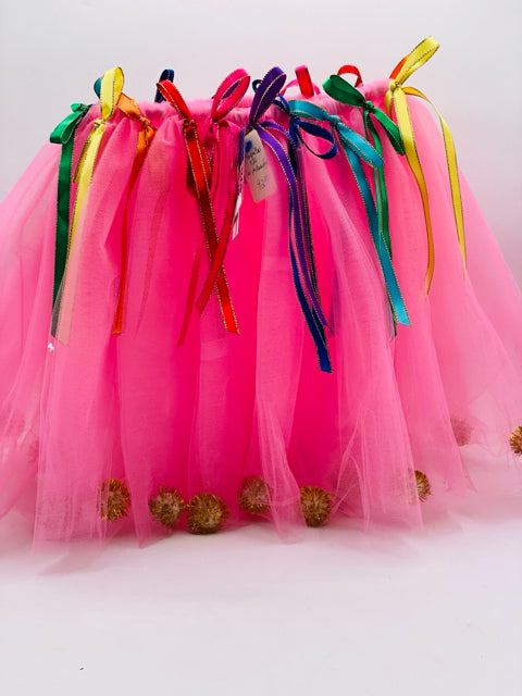 13" Pom Pom and Ribbons Tutu