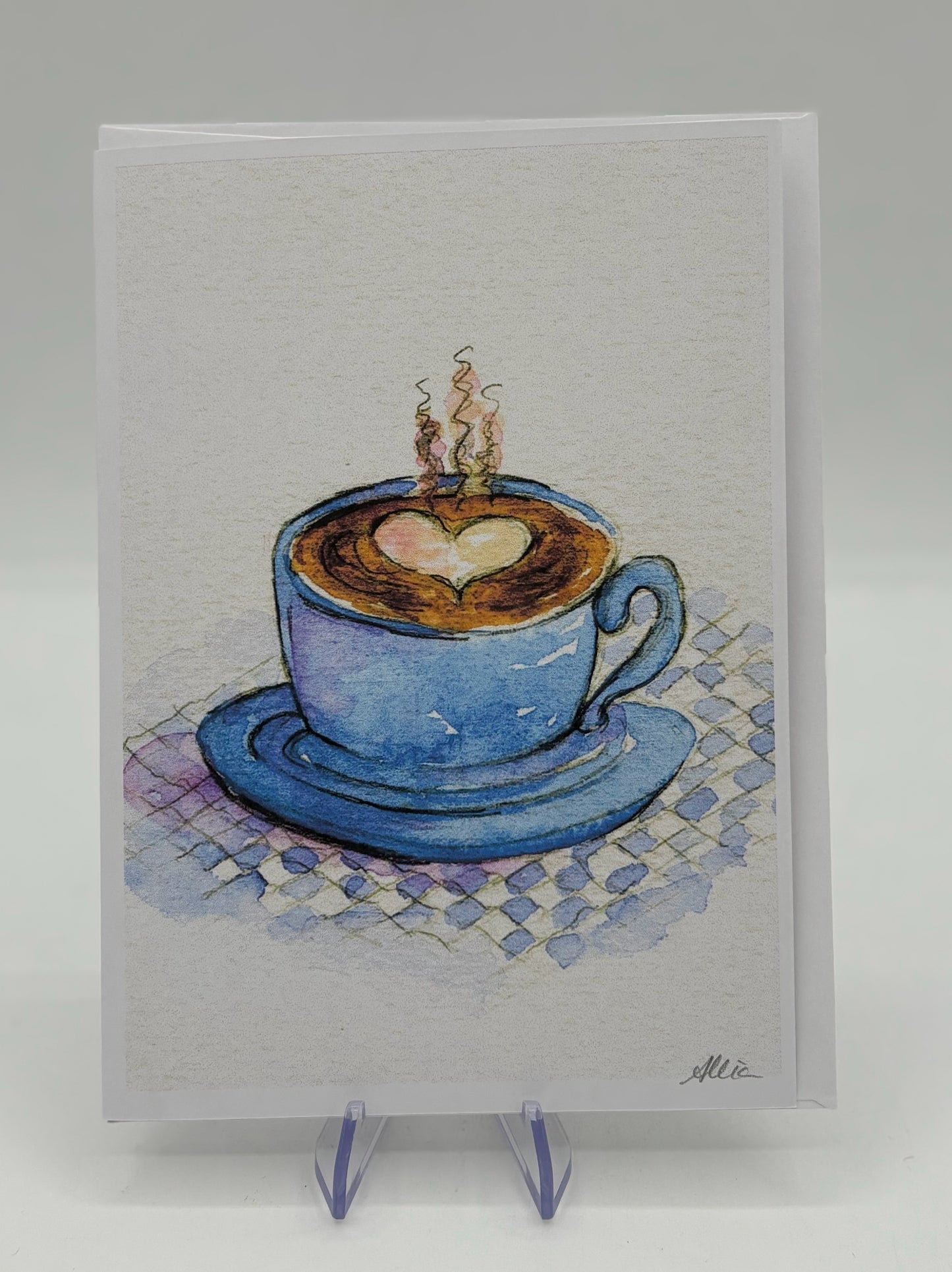 Coffee Love Valentine's Card