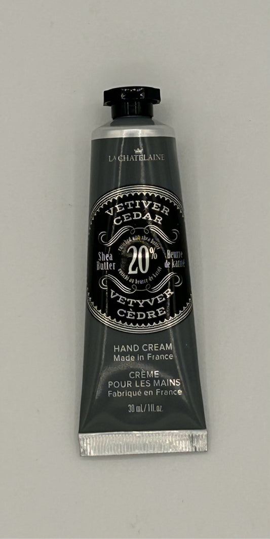Vetiver Cedar Travel Sized Hand Cream