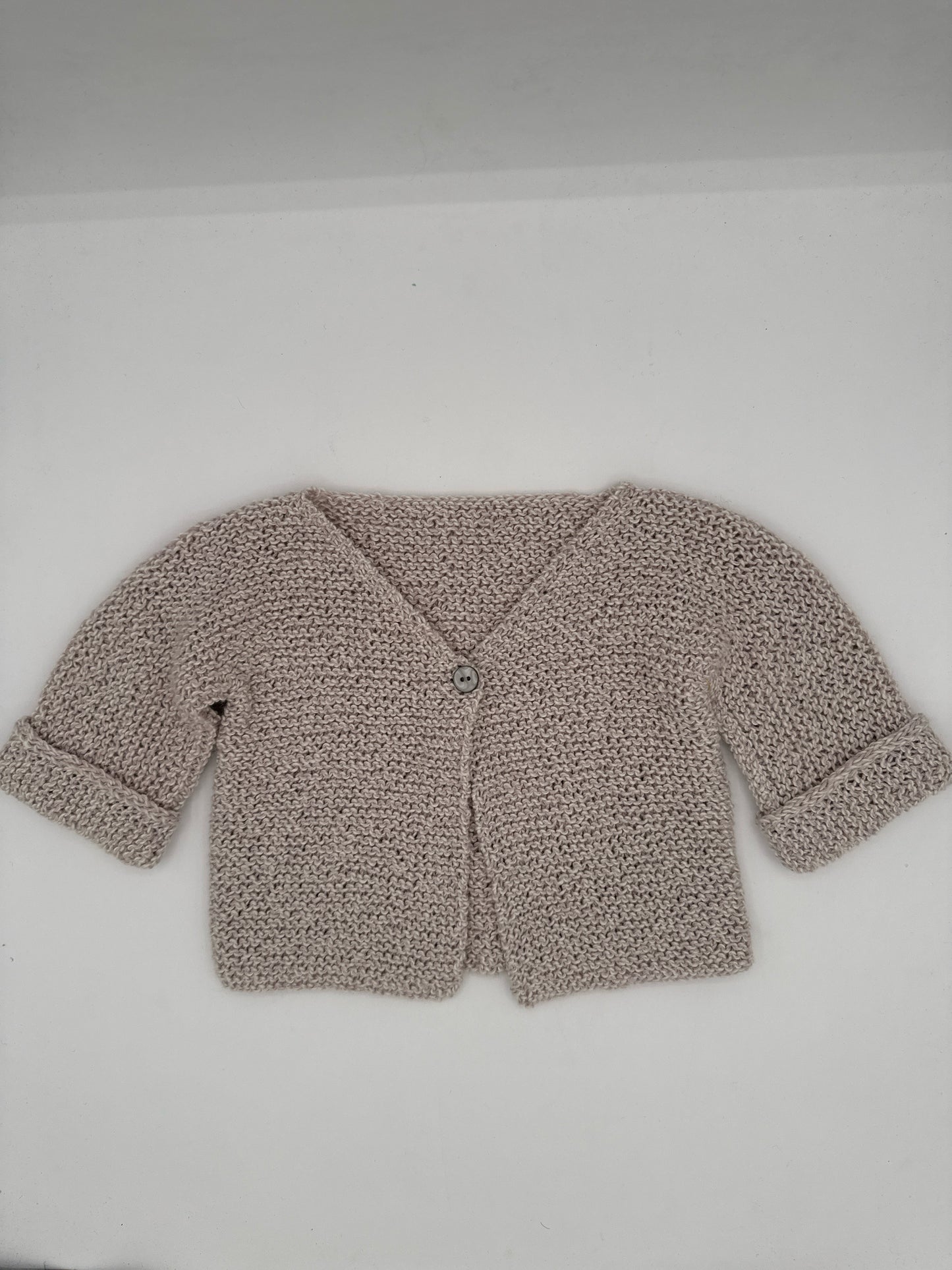 6 M Sweater - Pearl Peruvian Pima Cotton