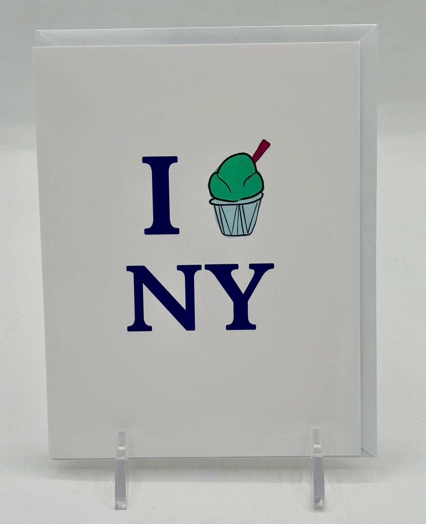 I Iceee NY Card