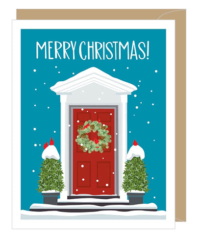 Holiday Red Door Christmas Cards