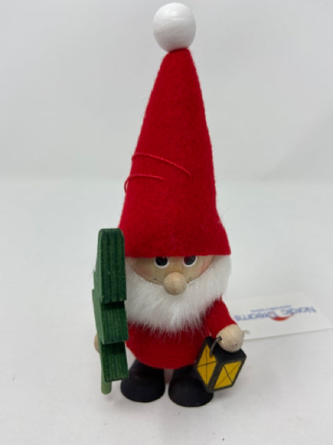Santa with Tree and Lantern