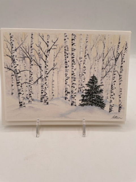 Birches Card