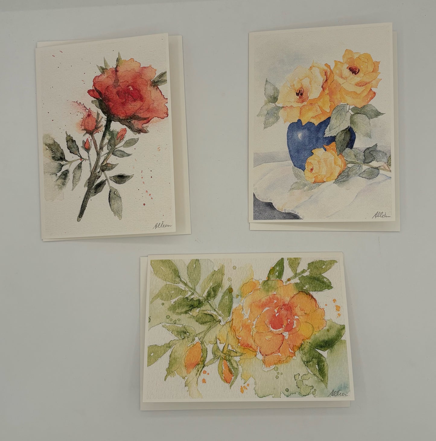 Assorted Roses Card