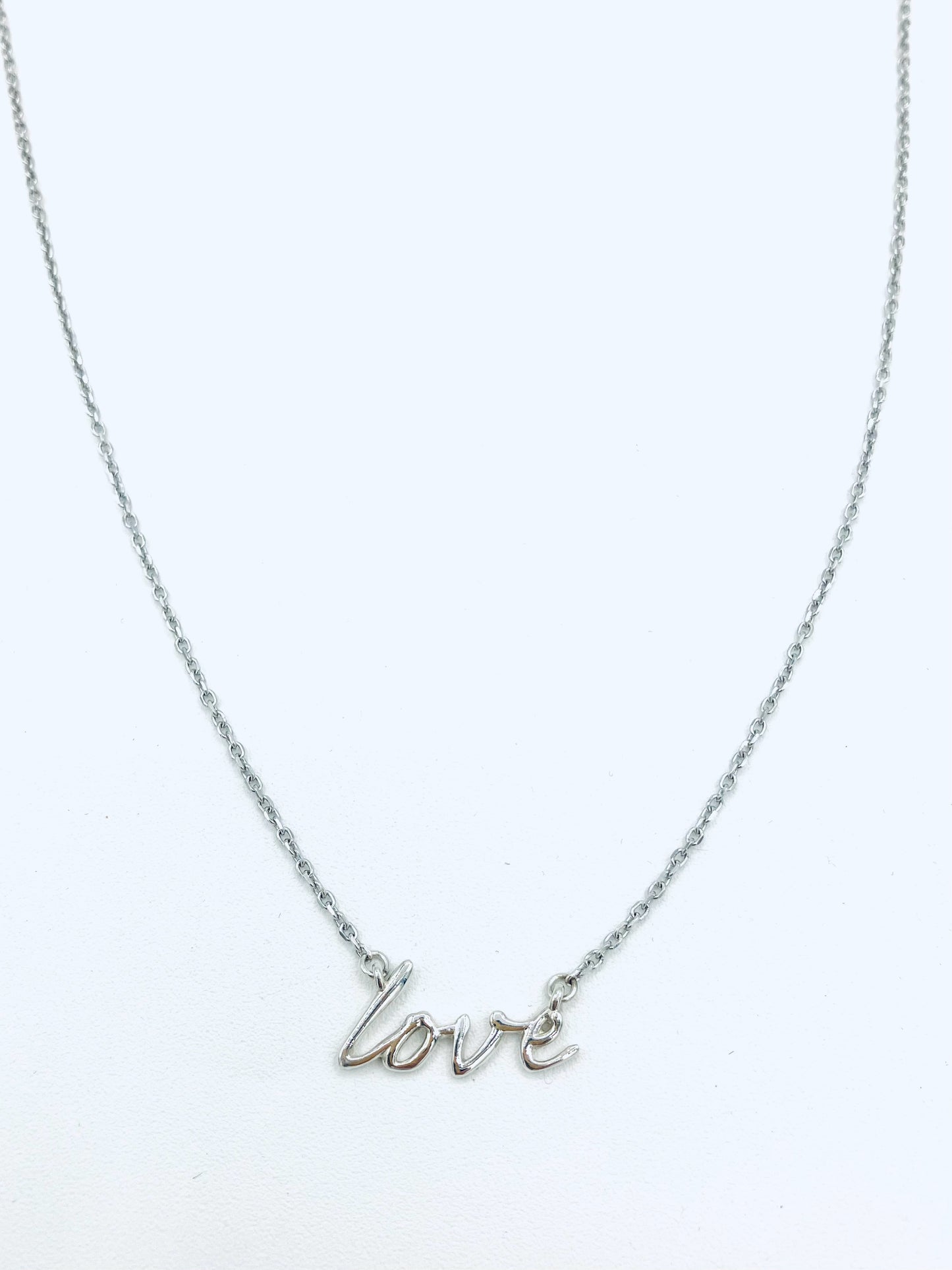 Sterling Silver Love Neckace