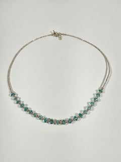 Apatite Hill Tribe Silver and Sterling Silver Necklace