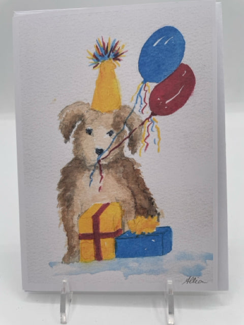 Doggy Birthday Card