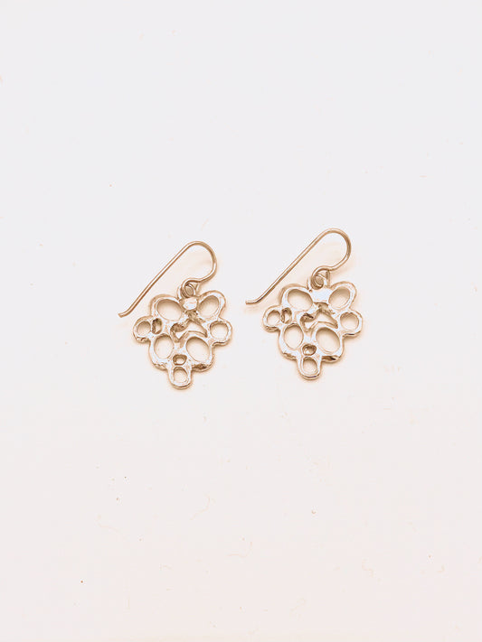 Playful Ovals Sterling Earrings