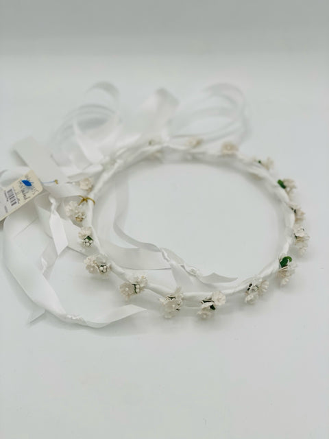 White Forget Me Not Garland