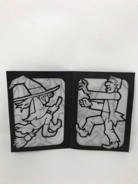 Mini Halloween Stained Glass Activity Book
