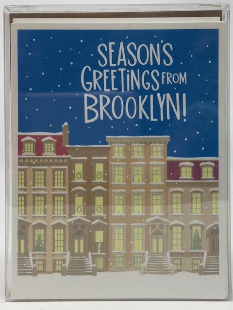 Brooklyn Brownstone Holiday Cards