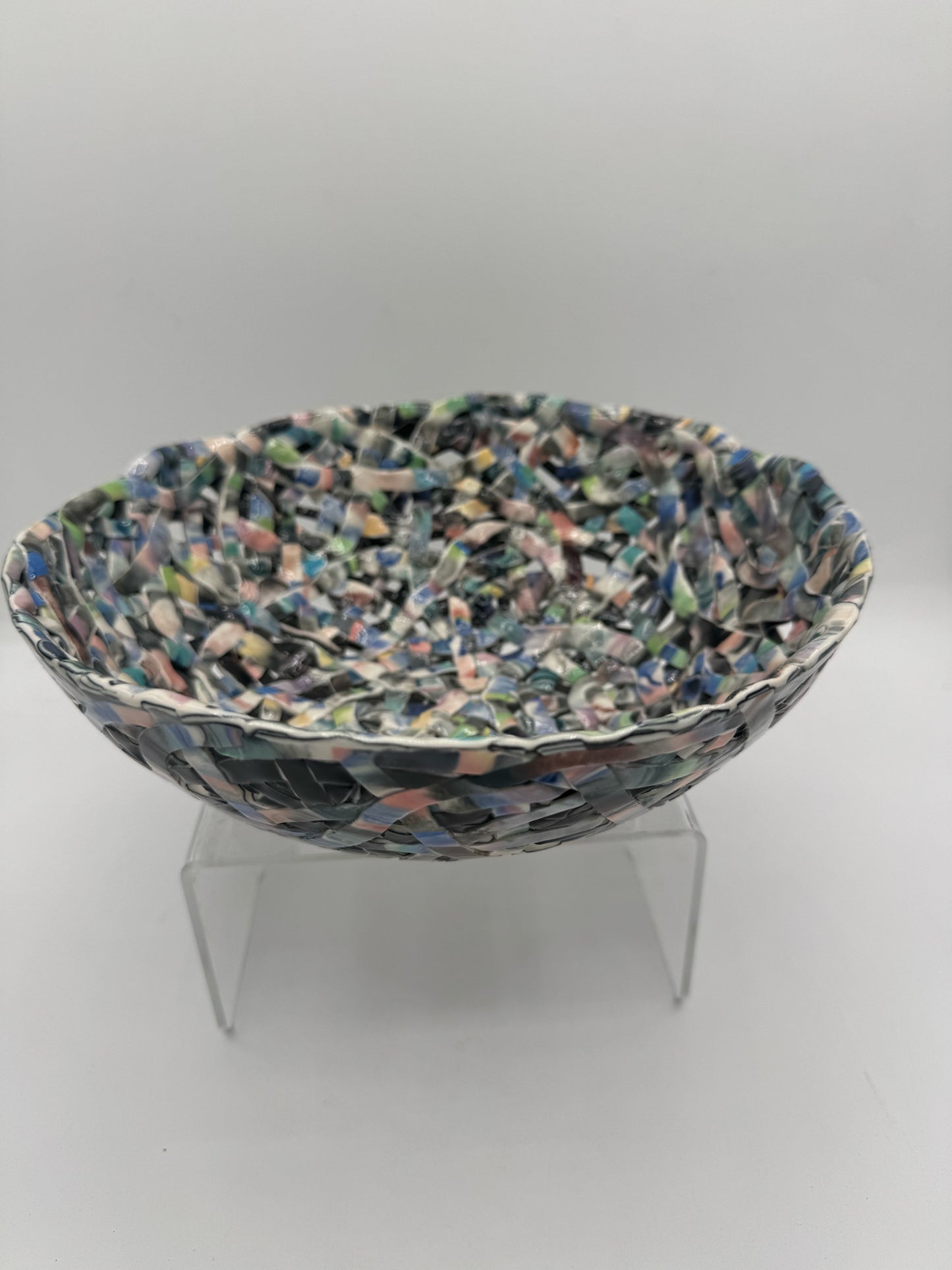 Multi-Colored Tangle Bowl
