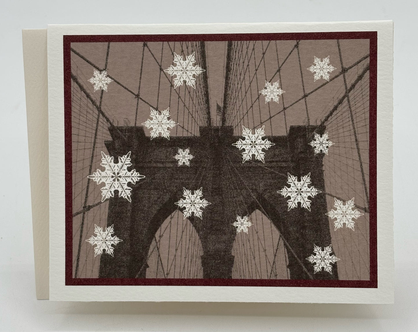Brooklyn Bridge Snowfall Upfront Assorted Card