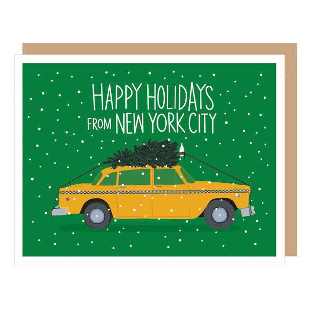 Happy Holidays From New York City Boxed Cards