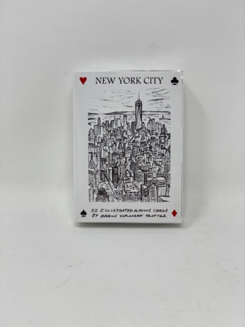 New York City Hand Illustrated Playing Cards