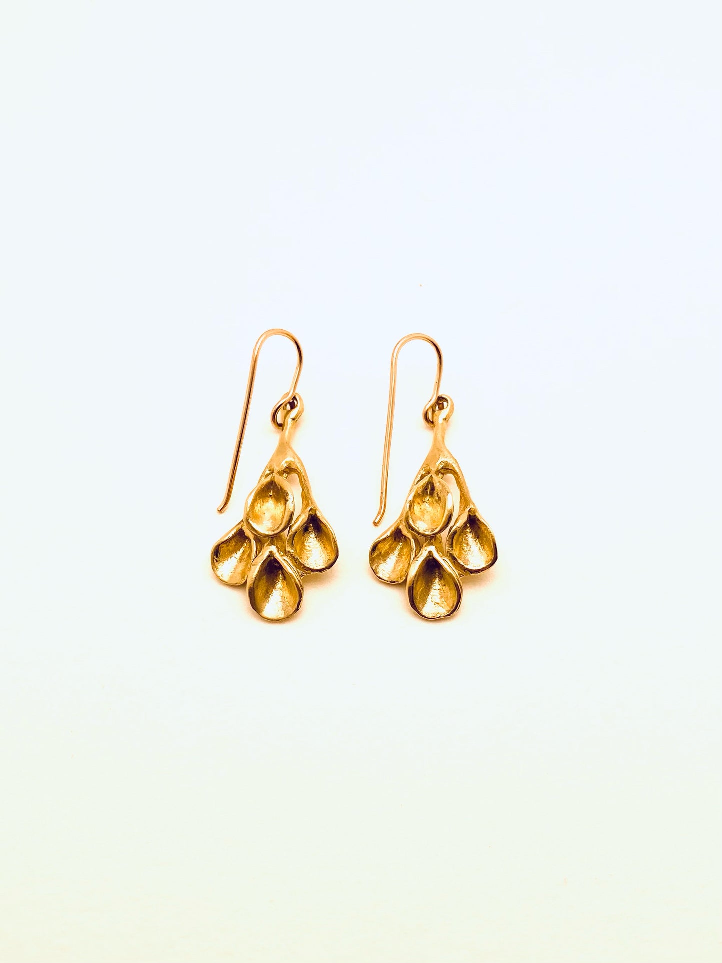 Four Flower Cluster Earrings