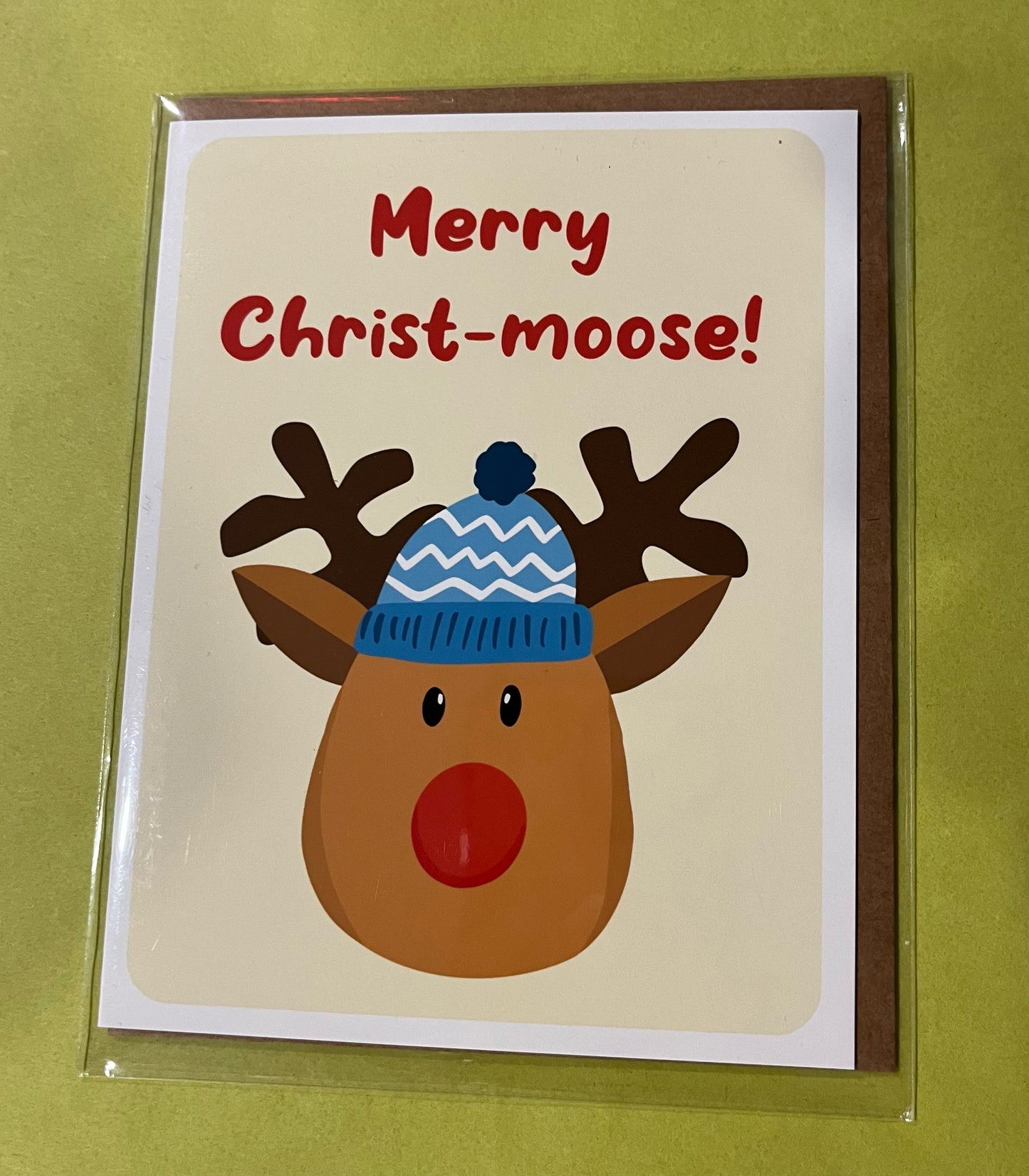 Merry Christmoose Holiday Card