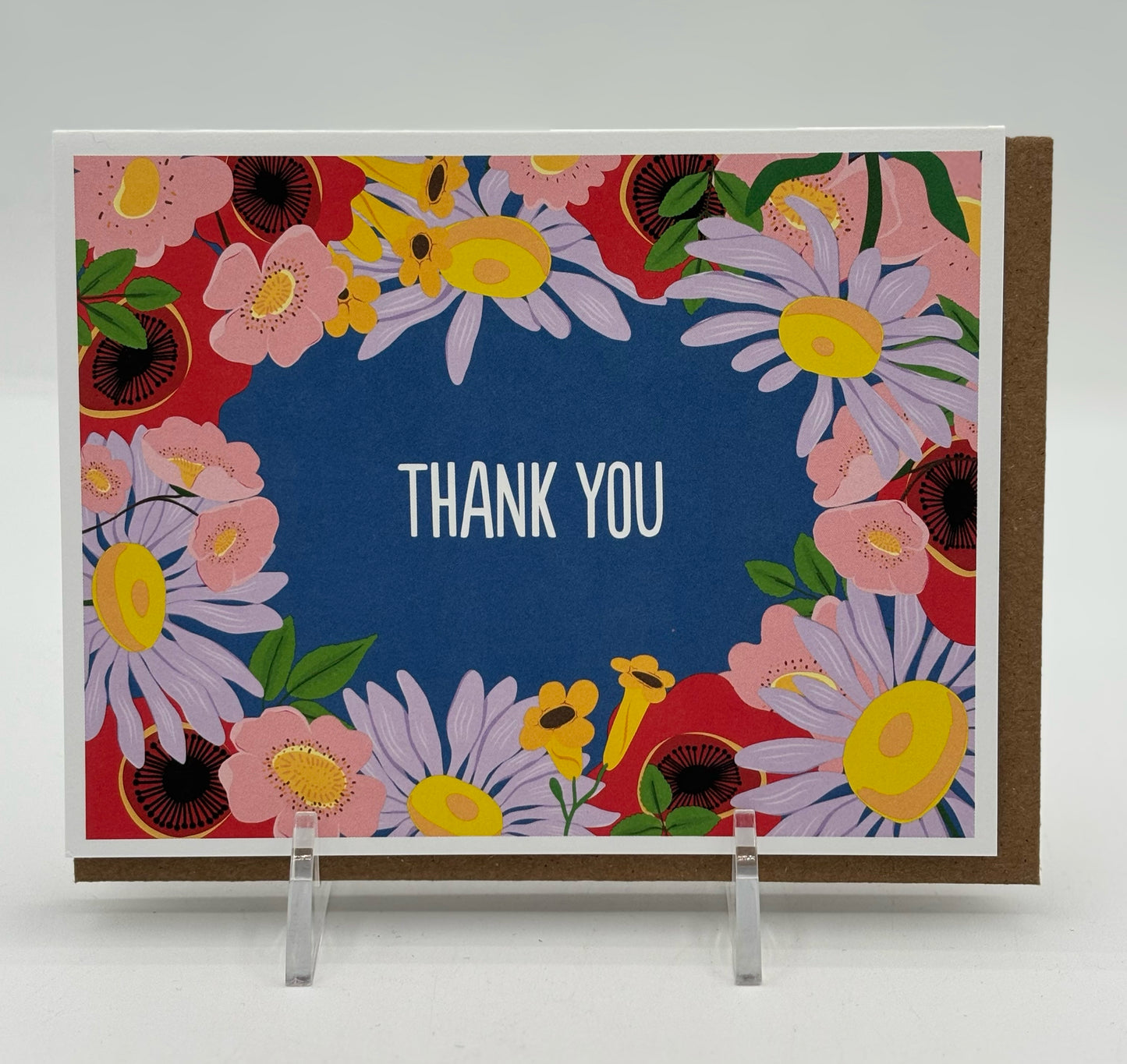 Chrysanthemum Thank You Card