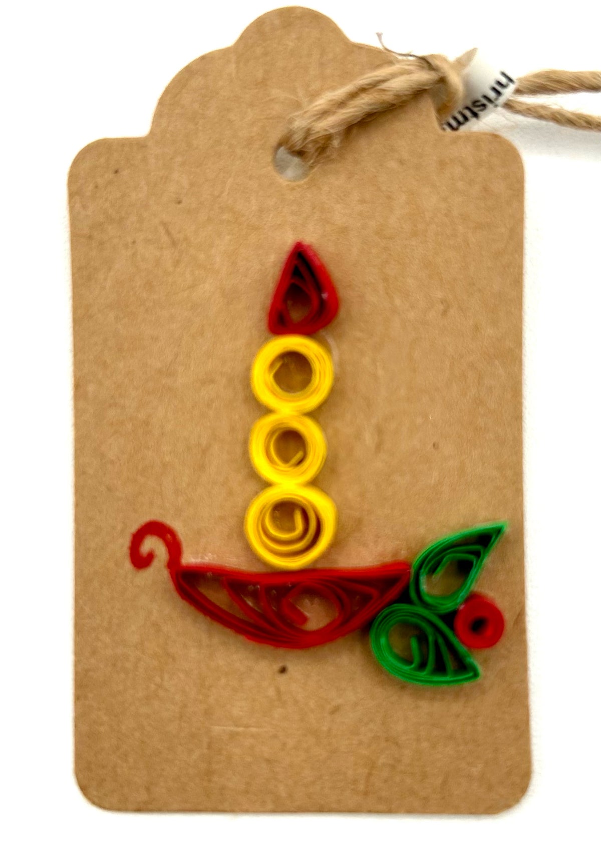 Quilled Holiday Gift Tags