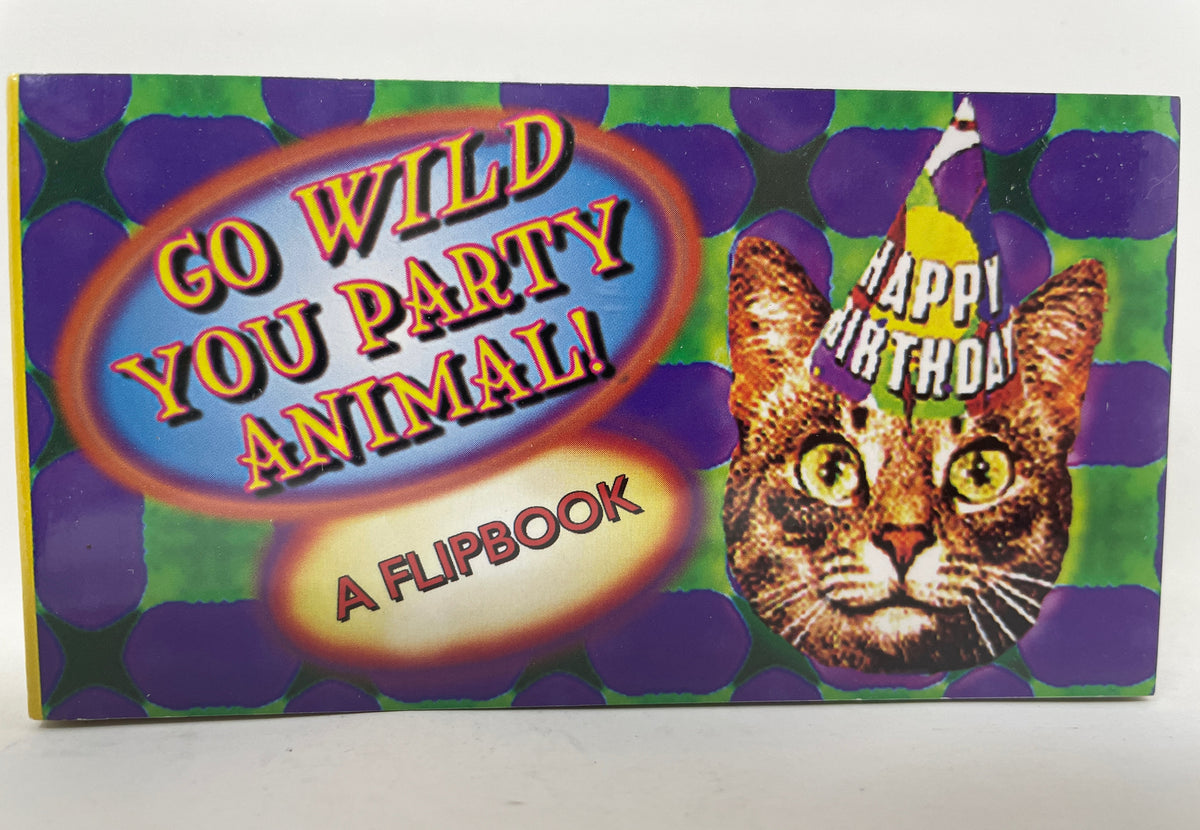 Go Wild You Party Animal Flip Book