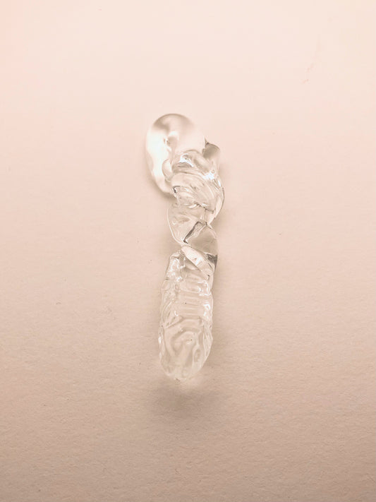 Borosilicate Glass Pendant, Clear