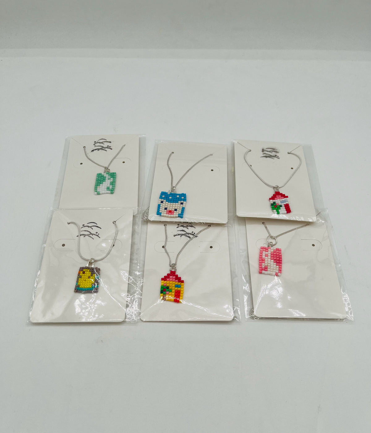 Necklace with Beaded Pendant