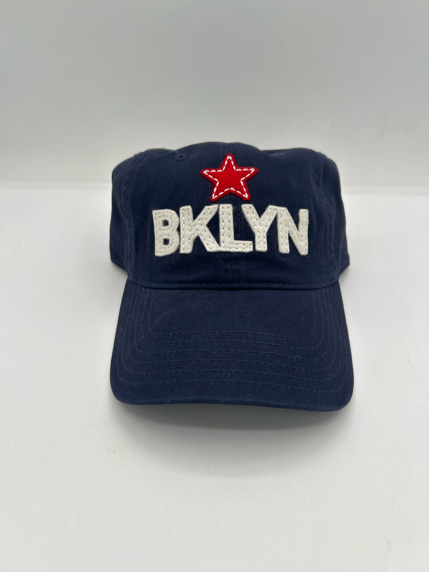 Brooklyn BKLYN Star Brushed Wool Baseball Cap