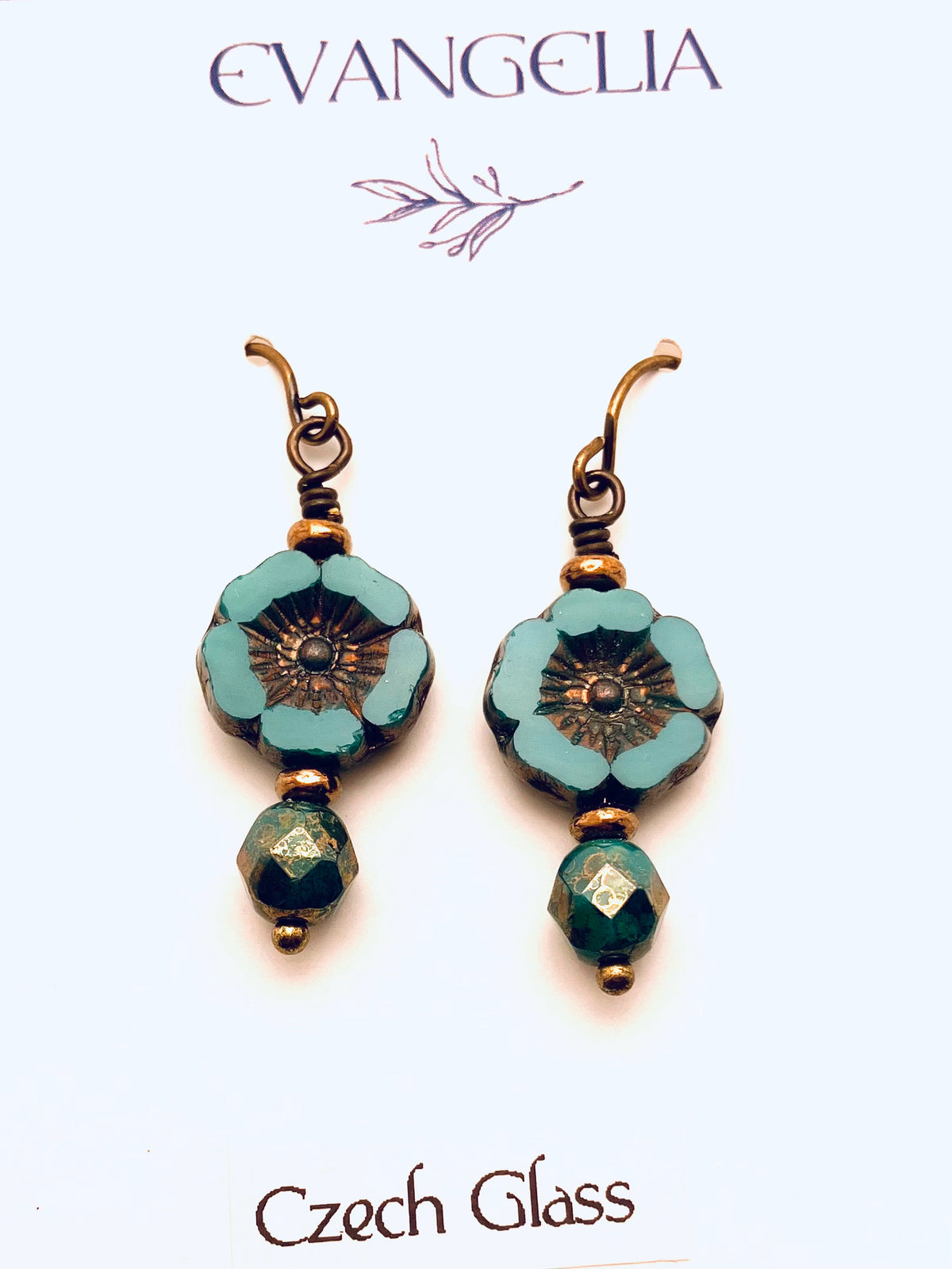 Czech Glass Earrings
