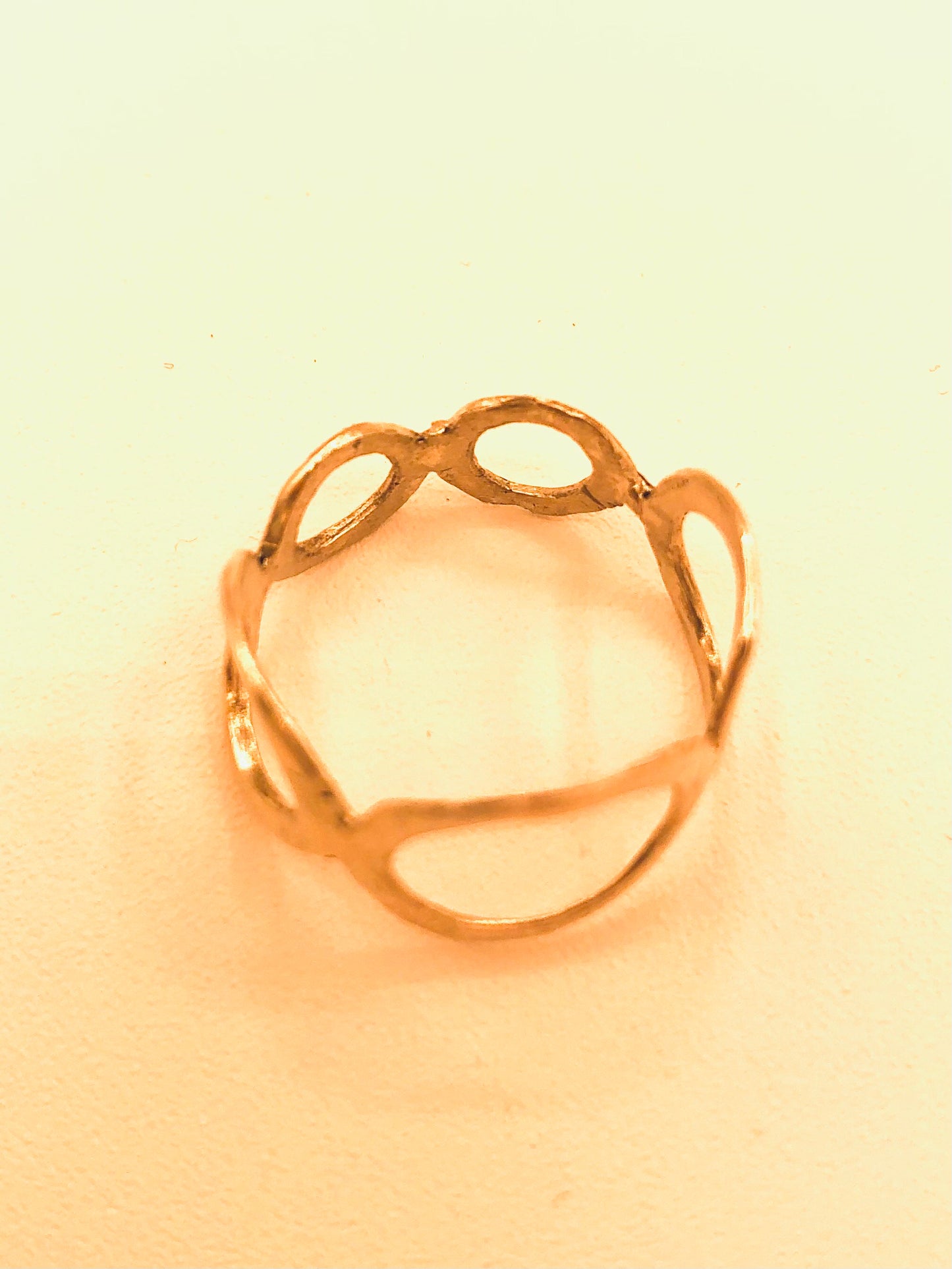 Circle Sterling Silver Ring