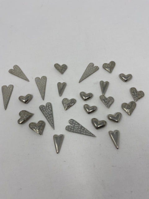 Pewter Hearts