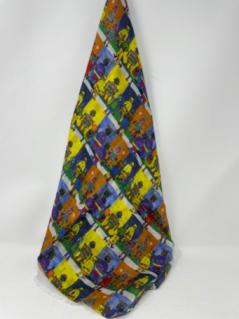 Robot Modal and Silk Scarf