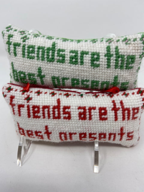 Friends Are the Best Presents Saying Pillow