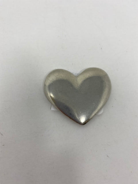 Pewter Heart Palmstone