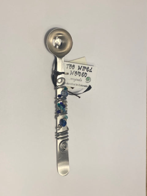 Jeweled Handle Olive Spoon