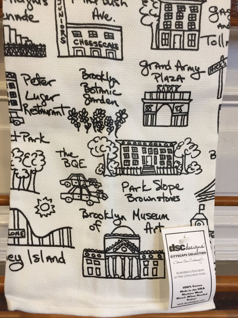 Brooklyn Cityscape Towel