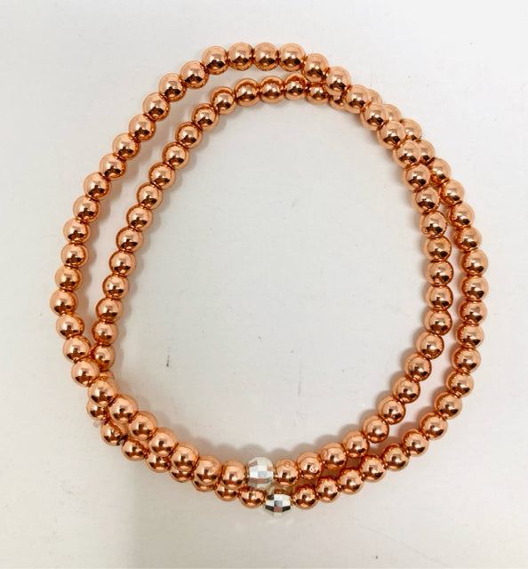 Rose Gold Hematite Bracelet