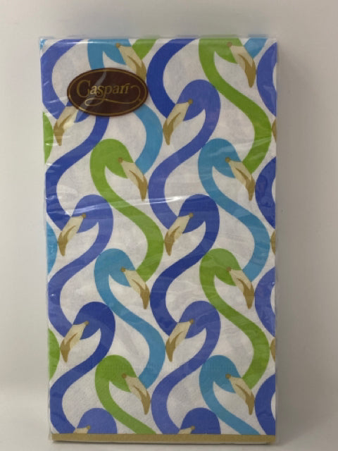 Flamingo Flock Guest Towels
