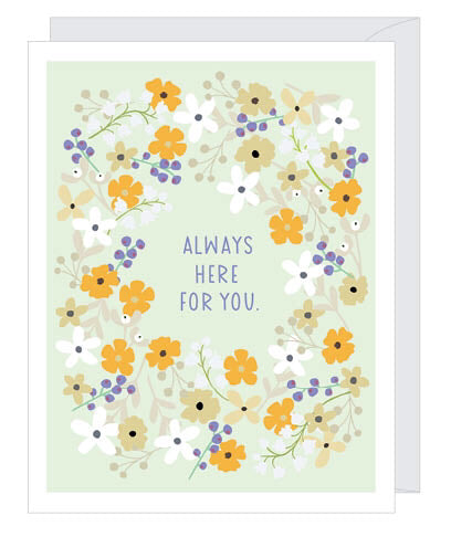 Always Here For You Sympathy Card