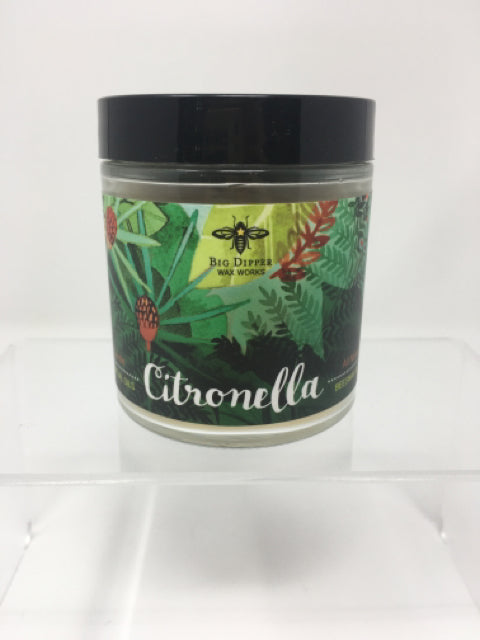 Citronella Apothecary Glass Beeswax Candle