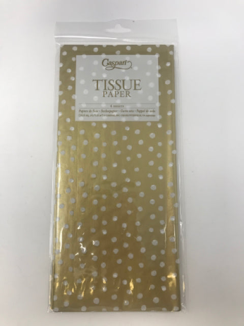 Small Dots Gold Tissue