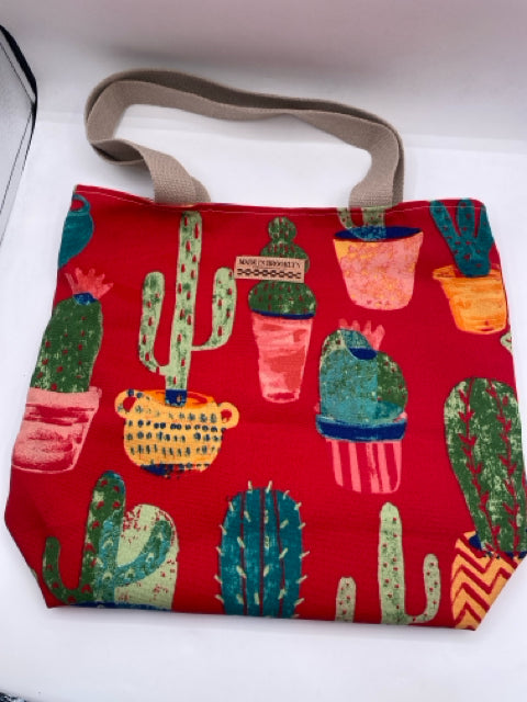 Multi Color Pattern Tote Bag