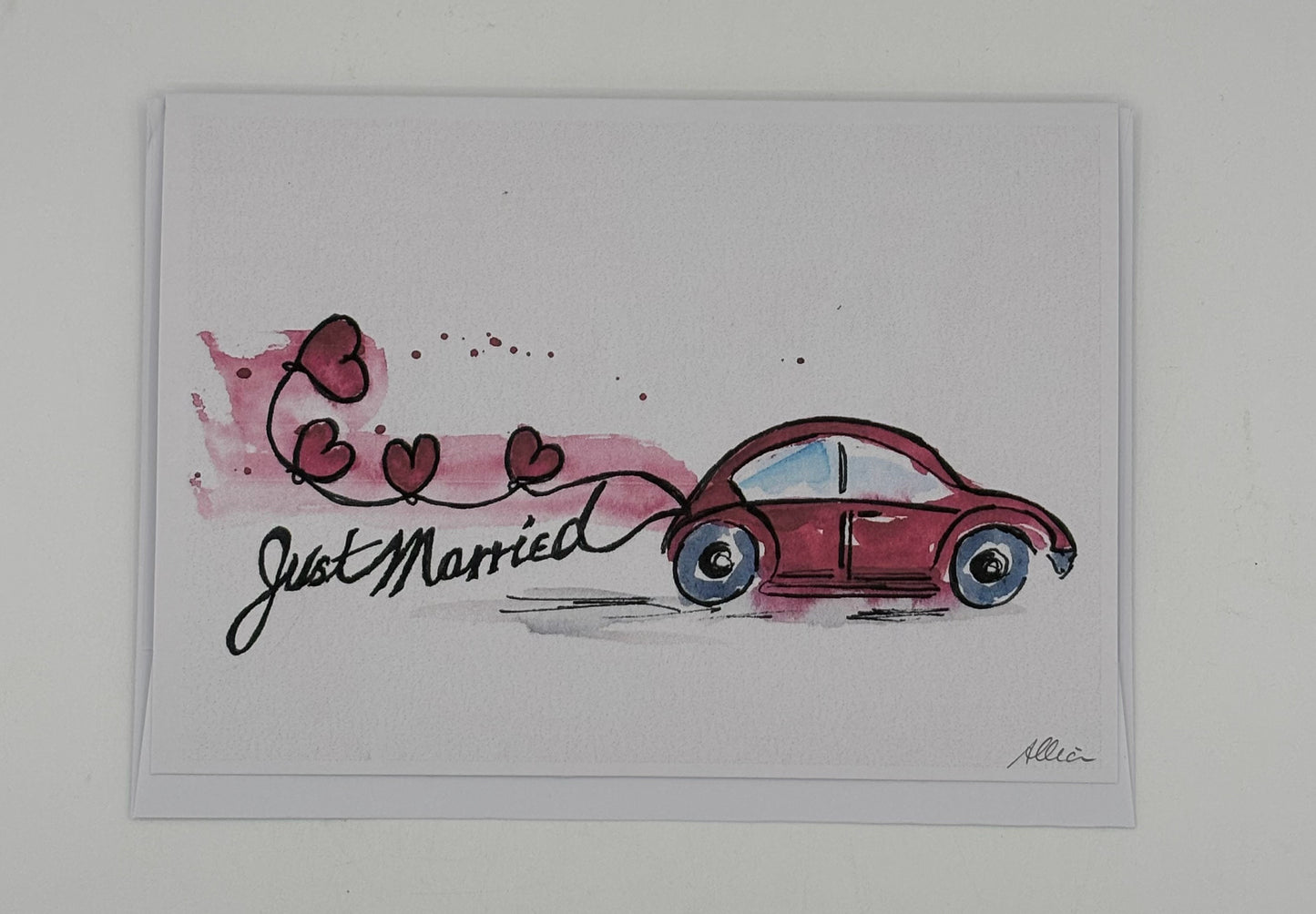 Just Married Card