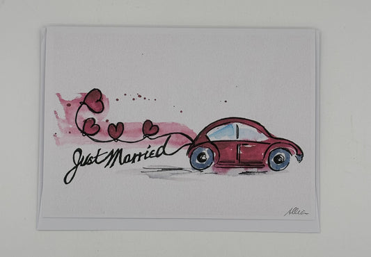 Just Married Card