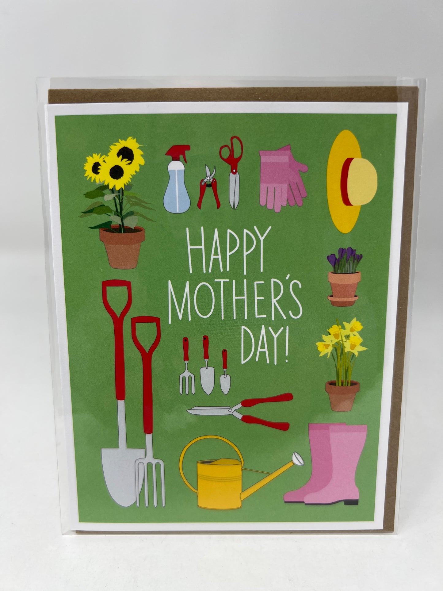 Garden Tools Mother's Day Card