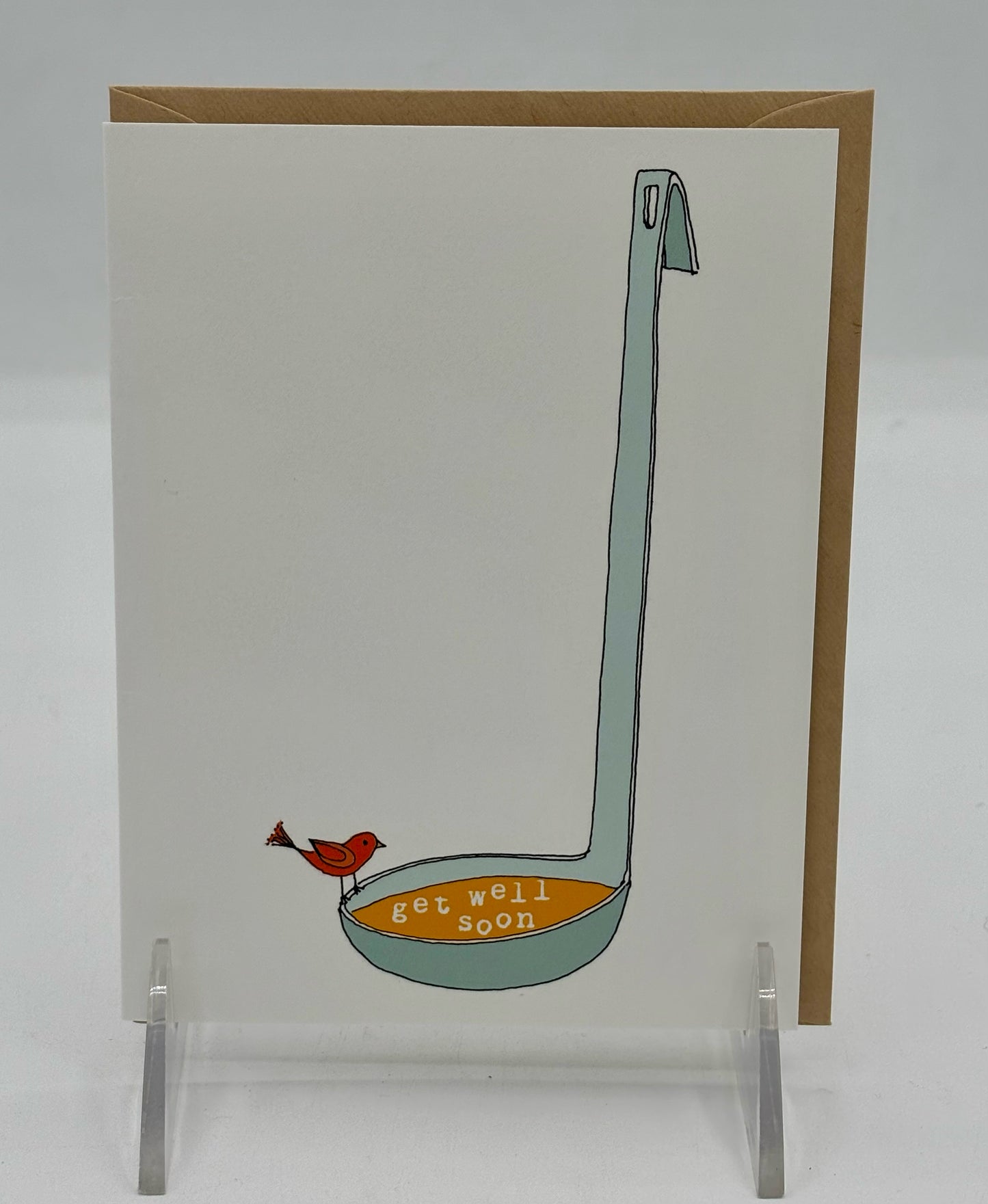 Soup Ladle Get Well Card